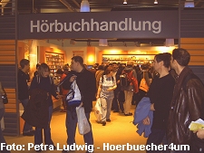 Foto: Hrbuchhandlung auf der Leipziger Buchmesse