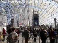 Eingangsbereich der Leipziger Messe